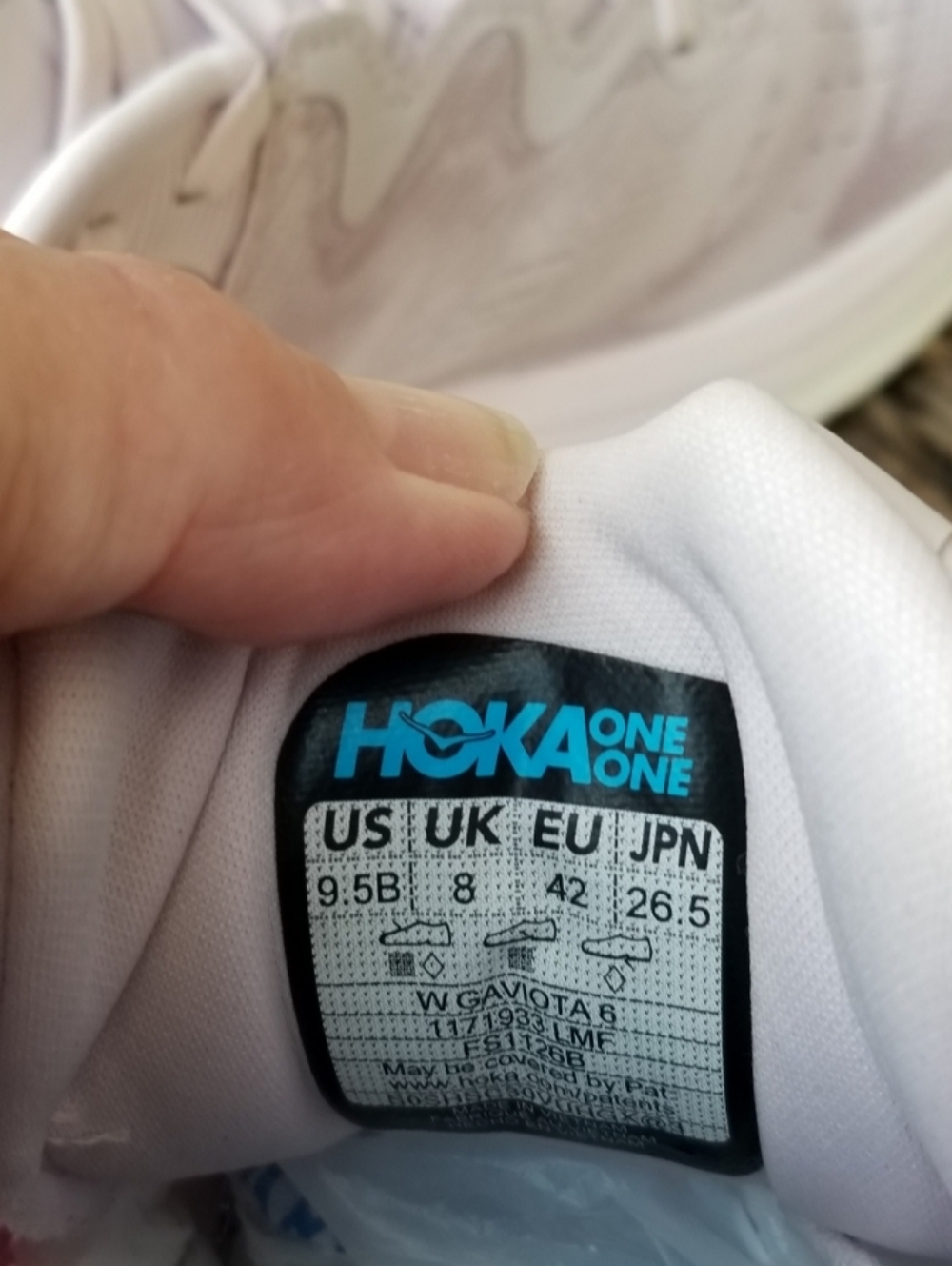 Hoka Gaviota6 Lt LILAC Running SHOES (Women 9.5) Comfort Walking Sneakers  *READ - Picture 9 of 10